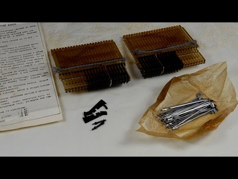 Видео: Комплект деталей для удлинения вязальной машины Нева-2