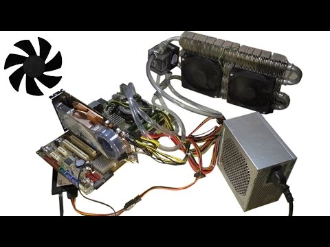 Видео: Кустарная водянка для компьютера