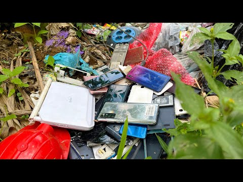 Видео: Удовлетворительный поиск и восстановление бывших в употреблении телефонов из мусора