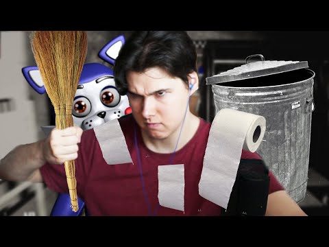 Видео: ТЕПЕРЬ Я УБОРЩИК ЗА АНИМАТРОНИКАМИ