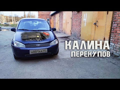 Видео: Перекупы, при попытке завести Калину, навредили ещё больше.