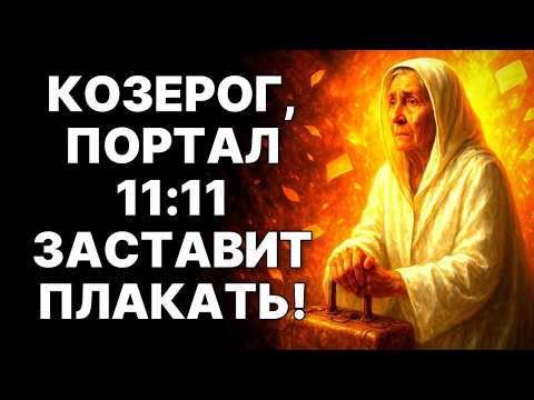 Видео: 😨🐐Козерог, ты будешь плакать 11.11.2025! 🔴Но ЭТО изменит ВСЁ навсегда❗❗❗