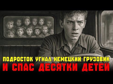 Видео: Подросток УГНАЛ немецкий грузовик — и СПАС десятки детей!