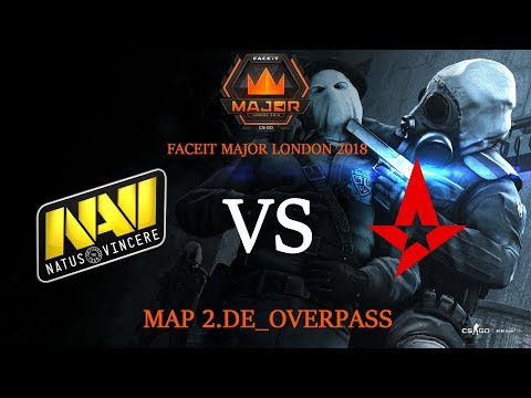 Видео: Финал | NaVi vs Astralis Map 2.de_overpass | FACEIT Major London 2018