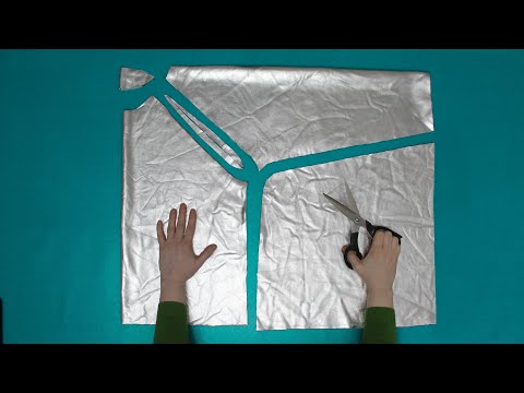 Видео: Секреты великих портных! ✅ Очень простая пошивка толстовки с рукавом реглан