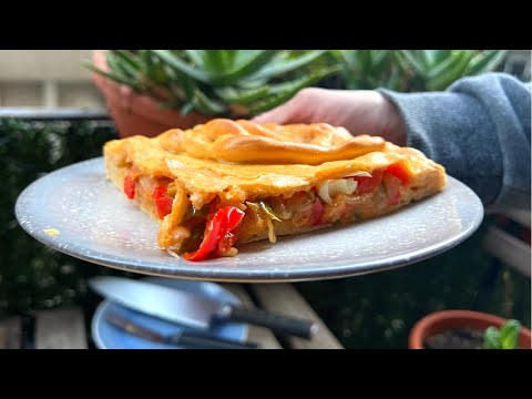 Видео: Пирог из Солёной Трески. Испанская Кухня