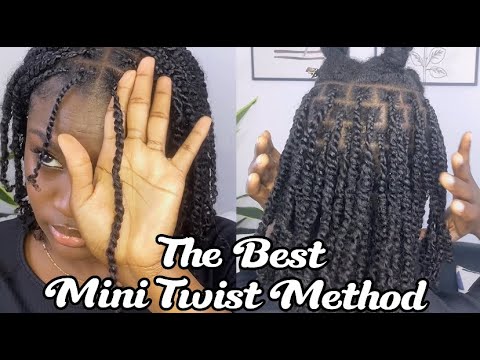 Видео: Урок по мини-твисту | Идеальный метод для начинающих | С наращиванием волос Ft. QVR Hair