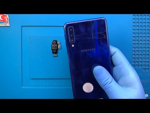 Видео: Замена задней камеры Samsung Galaxy A750
