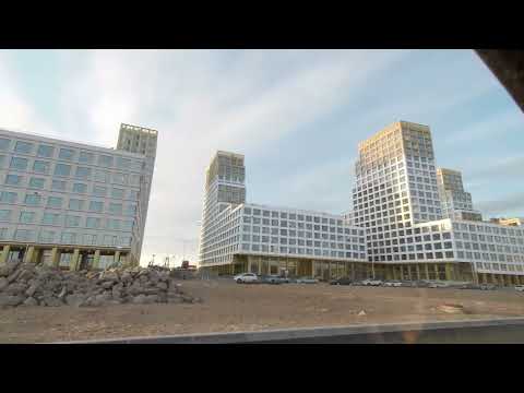 Видео: Васильевский остров . Намывной  район  мы  в  шоке от  него .