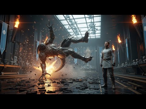 Видео: «Мы не берём пленных» — человек улыбнулся: «Мы тоже нет» | Научная фантастика