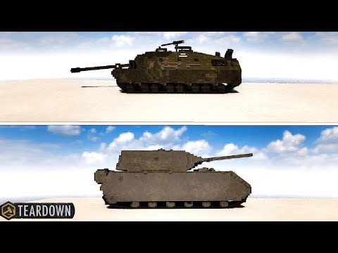 Видео: БИТВА ТАНКОВ МАУС vs Т95 в TEARDOWN