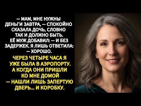 Видео: 🔴|| — МАМ, МНЕ НУЖНЫ ДЕНЬГИ ЗАВТРА, — СПОКОЙНО СКАЗАЛА ДОЧЬ, СЛОВНО ТАК И ДОЛЖНО БЫТЬ.|| Правдивая