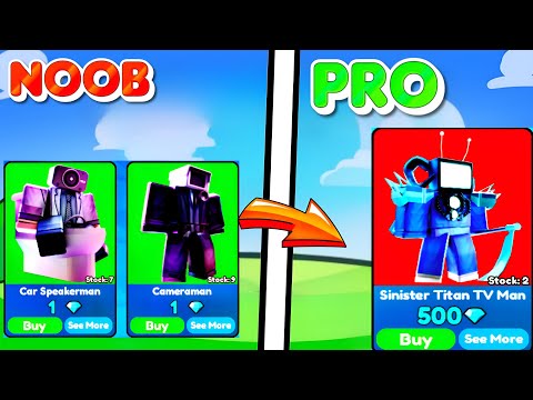 Видео: ✨ ОТ НУБА ДО ПРО НА МАРКЕТПЛЕЙСЕ НА НОВОМ АККАУНТЕ В Toilet Tower Defense роблокс ROBLOX