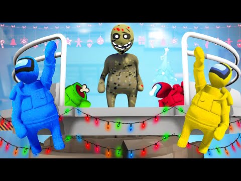 Видео: SCP 106 ИЩЕТ НАС! УКРЫЛИСЬ В ОПАСНОЙ НОВОГОДНЕЙ НЫЧКЕ! ПРЯТКИ АМОНГ АС ПРОТИВ SCP В HUMAN FALL FALT