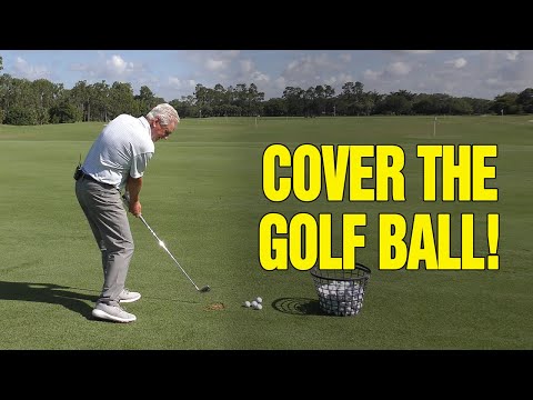 Видео: Как укрыть мяч при ударе в гольфе (секрет удара по мячу)!!