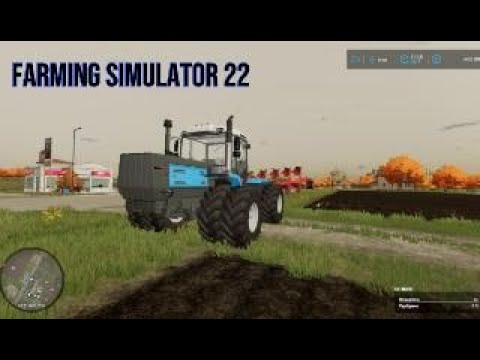Видео: Farming simulator 22; пахота на Т150