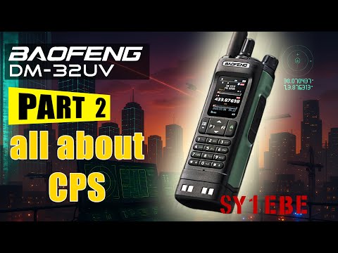 Видео: Осваиваем DM-32UV! Настройка APRS и программирование CPS — ЧАСТЬ 2 / SY1EBE