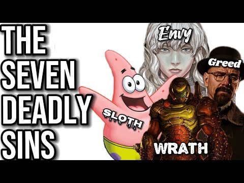 Видео: Кто такие 7 смертных грехов в художественной литературе?