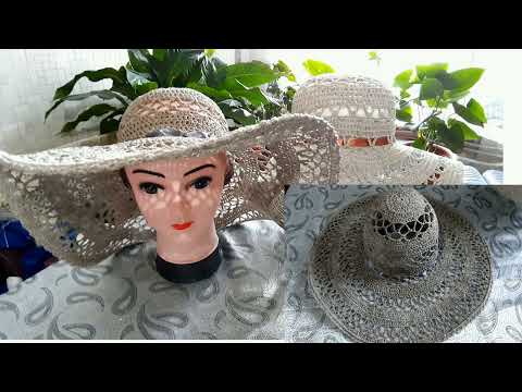 Видео: Как придать форму. #Шляпа с большими полями.