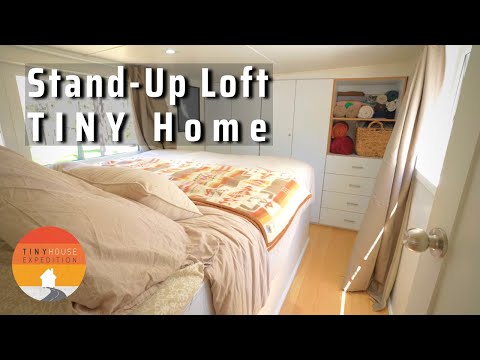 Видео: Она уменьшила размер до Tiny Home, чтобы упростить — дизайн Tiny Homes от Шей🤩