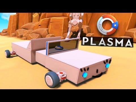 Видео: Как построить свою первую машину 🚗 в игре Plasma