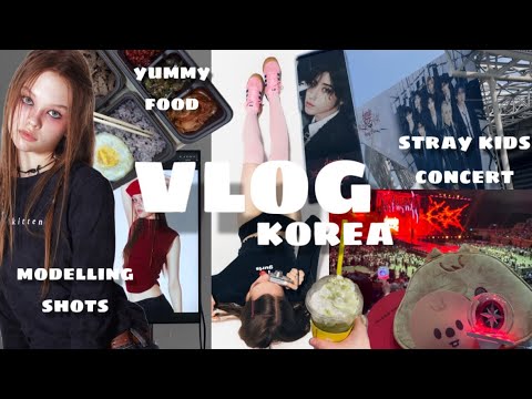 Видео: VLOG KOREA|| stray kids концерт, моделлинг и вкусная еда (сбылась мечта)