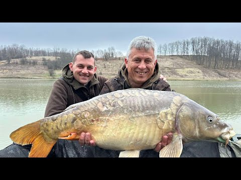 Видео: Празнични шарани на язовир Палици- carp team Хановете 2-4.03.2024г.