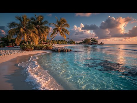 Видео: Тропический Deep House Микс ~ Расслабляющие Пляжные Атмосферы Заката и Спокойная Амбиент Музыка