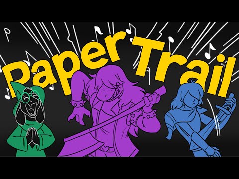 Видео: Paper Trail - 2 Часть (Комикс по Deltarune)