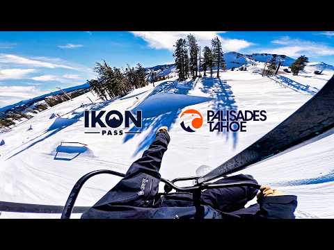 Видео: POV: Сноубординг в Palisades Tahoe + Alpine за 1 день с Ikon Pass!