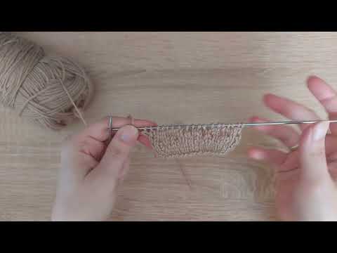 Видео: Патентная петля или петля с накидами.