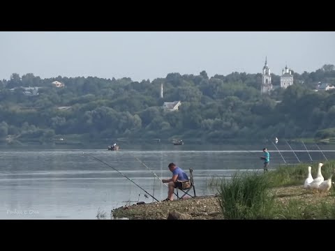 Видео: Переехал и Опять ПОПЕРЛО! ЛОВЛЯ ЛЕЩА на САЛО! Рыбалка на донки на ОКЕ!