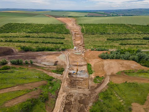 Видео: Напредъкът на АМ „Русе - В. Търново" - от мястото на събитието