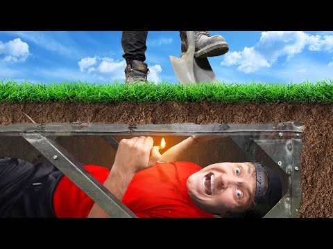 Видео: Избежать погребения заживо за 10 000 долларов
