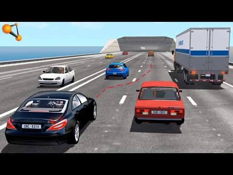 Видео: ЦАРЬ ДОРОГИ! СЫН ДЕПУТАТА ИГРАЕТ В ШАШКИ НА ТРАССЕ | BeamNG.drive