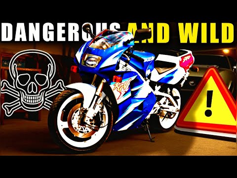Видео: МОТОЦИКЛ, который НИКОГДА НЕ СТОИТ ПРОДАВАТЬ – Suzuki RGV250, ЧИСТЫЙ ОПАСНЫЙ АДРЕНАЛИН 😱🏍️