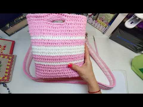 Видео: ЛЕТНЯЯ СУМКА 👛ЗЕФИРКА👛 для Анастасии. МК  Узора 2020 г.