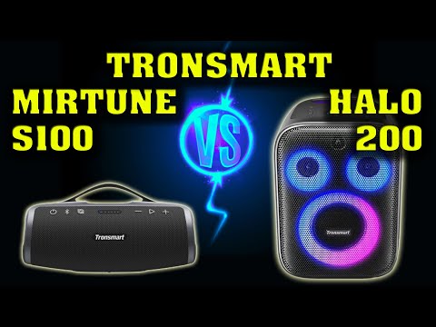 Видео: Tronsmart Mirtune S100 vs Tronsmart Halo 200. Audio Sound Test. Тест.  Сравнение двух колонок