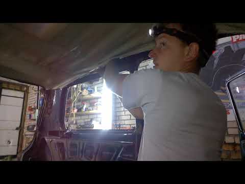 Видео: Как натянуть потолок на ниве