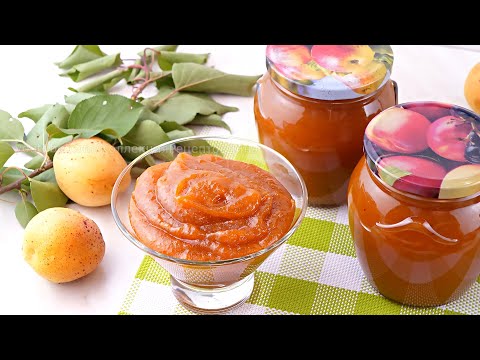 Видео: 🍑 Густое абрикосовое повидло для любой выпечки! Рецепт повидла на зиму из абрикосов с яблоками! 🍏