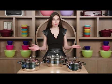 Видео: Коллекция металлической посуды Mastro от Tupperware