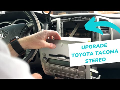 Видео: Как снять и заменить стереосистему Toyota Tacoma — Dasaita