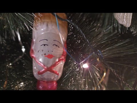 Видео: Реставрация редкой новогодней игрушки.