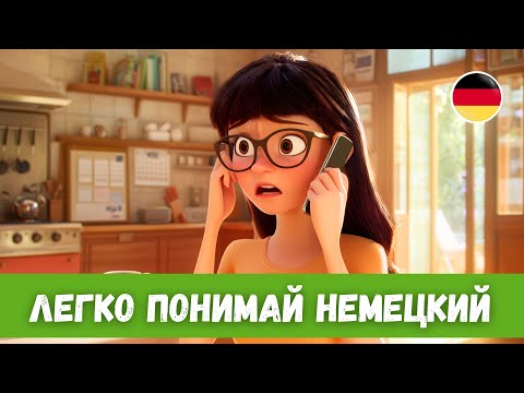 Видео: Немецкий язык для жизни в Германии — учимся на живых диалогах! История A2-B1