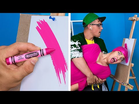 Видео: Если бы предметы были людьми!