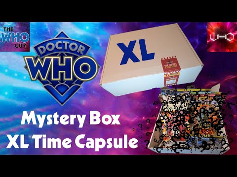 Видео: Doctor Who Mystery Box XL Time Capule — Купить для кого