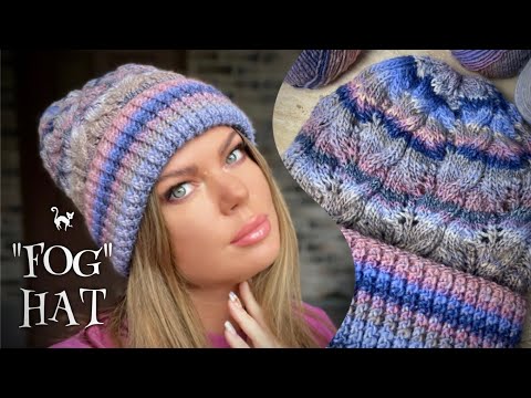 Видео: Тренд! Роскошная ШАПКА с отворотом! 👀🎨 Так вы еще ТОЧНО не вязали! 💋 Amazing knitting hat