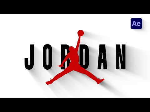 Видео: Как анимировать логотип Nike Jordan? Урок After Effects.