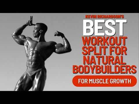 Видео: Лучший тренировочный сплит для натуральных бодибилдеров для наращивания мышечной массы #naturalbo...