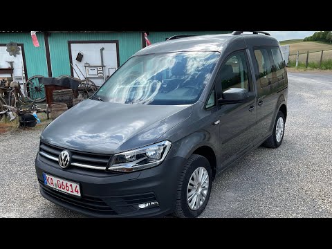 Видео: Volkswagen Caddy Kombi в хорошей комплектации из Германии с пробегом всего 140 000 km